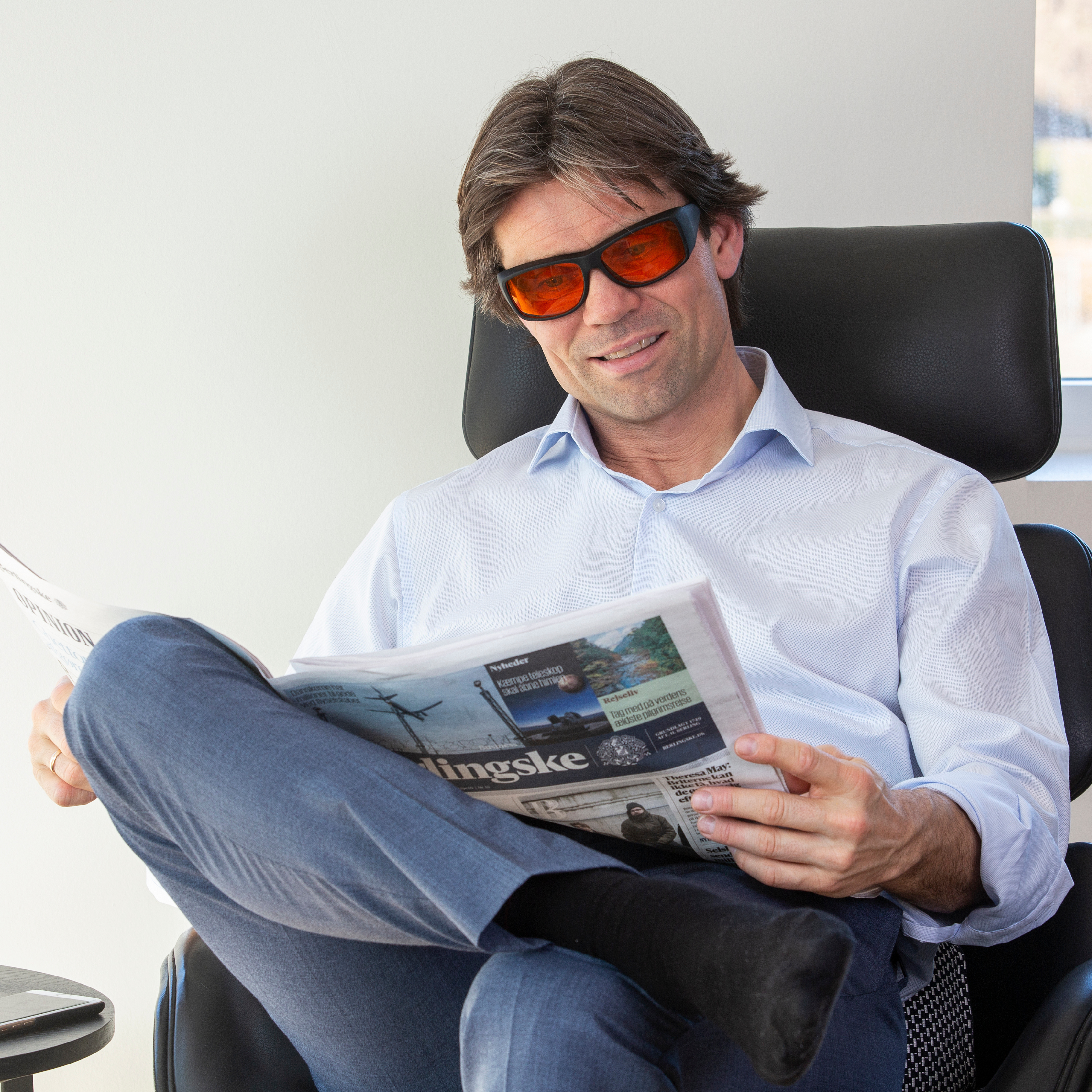 MelaMedic® DUBLIN – medicininiai mėlynos šviesos blokavimo akiniai, tinkantys dėvėti virš korekcinių akinių