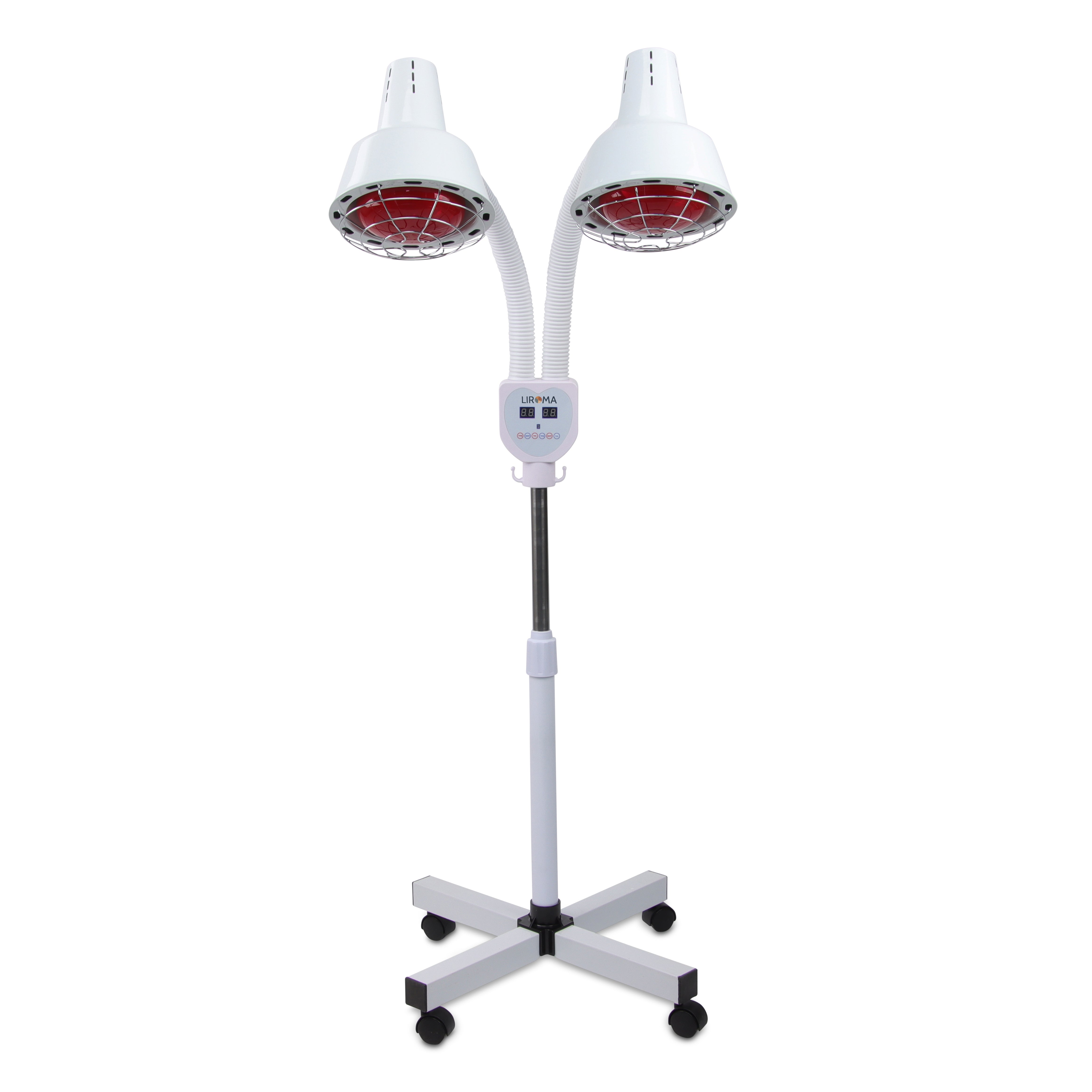 LIROMA® 507 infrasarkanā lampa ar divām galvām