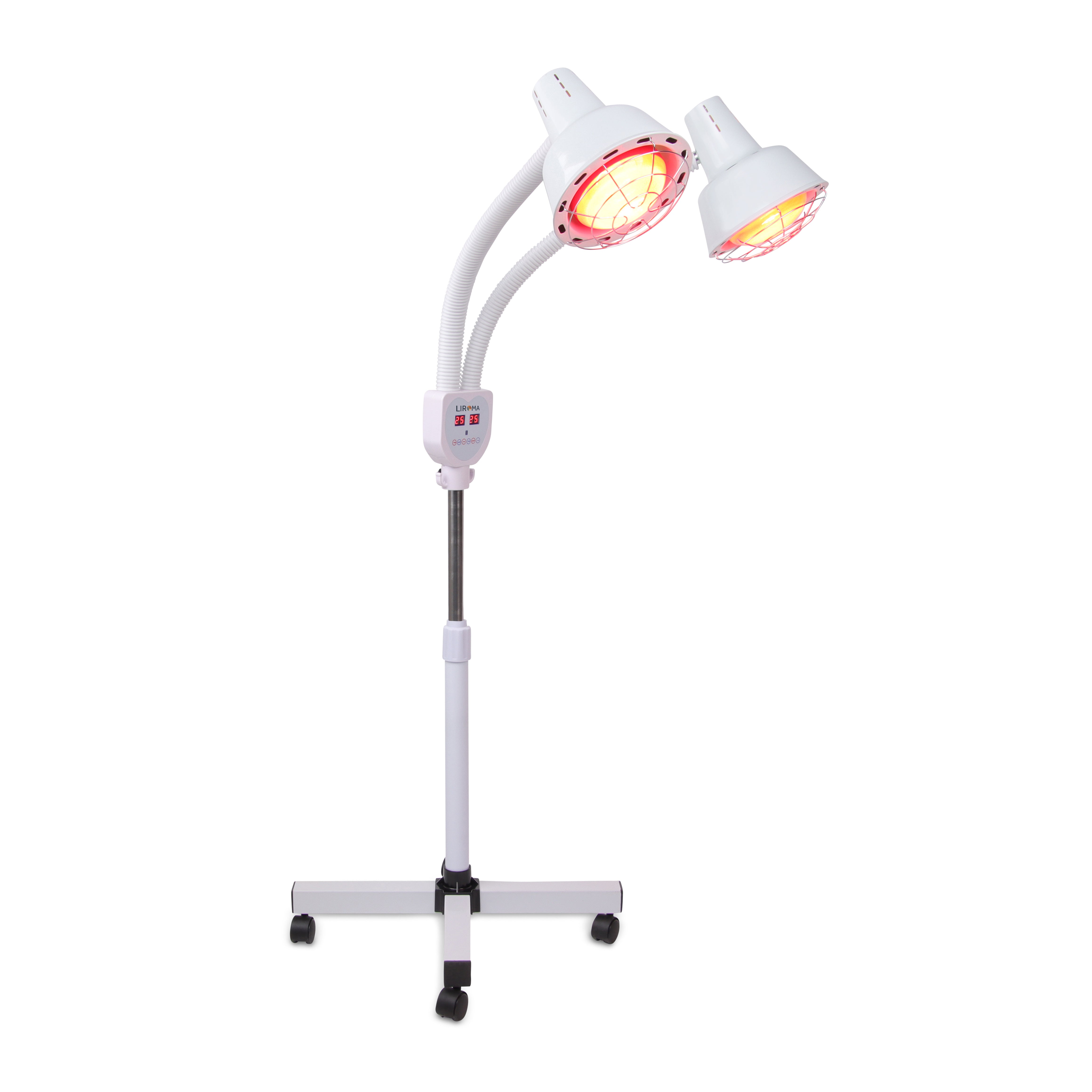 LIROMA® 507 infrasarkanā lampa ar divām galvām