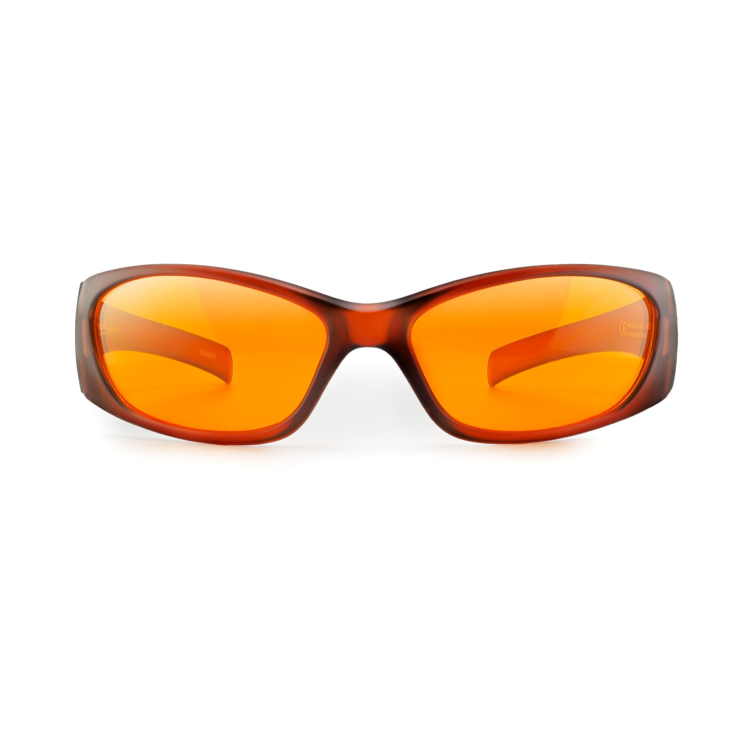 MelaMedic® ROME – lengvi medicininiai mėlynos šviesos blokavimo akiniai natūraliam miegui ir vakariniam nusiraminimui